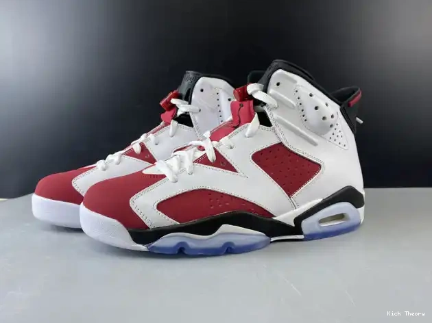 Kick Theory JORDAN RETRO 384664-160 AIR 6 'CARMINE' 2014 0618